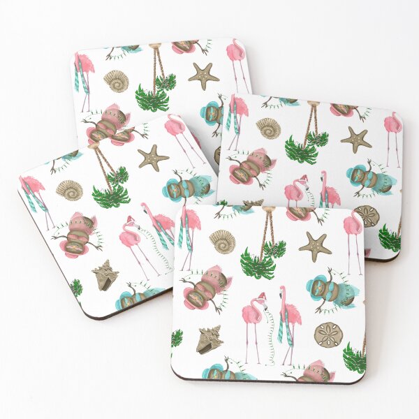 Item preview,  Coastal Christmas Collection in Pink, Blue and Sand designed and sold by PD-Coastal.