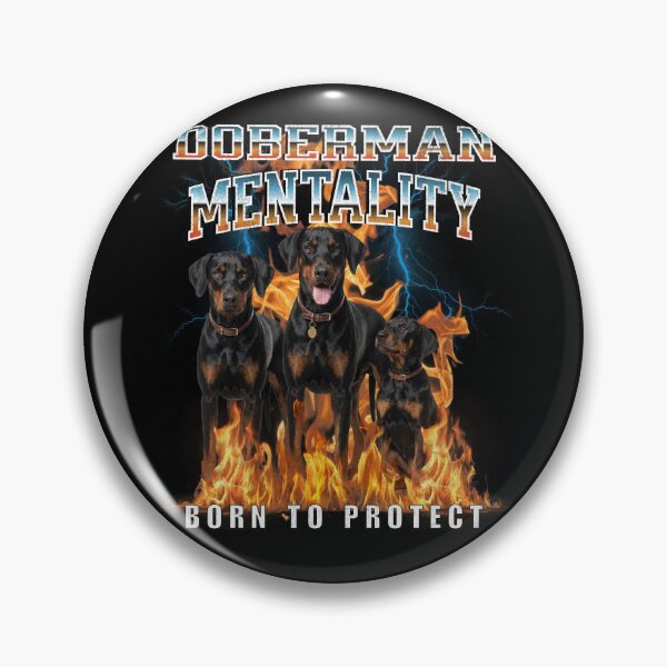 Item preview, Doberman Mentality Born To Protect – Loyal Guardian Dog Breed Gift designed and sold by HoshisWorld2018.