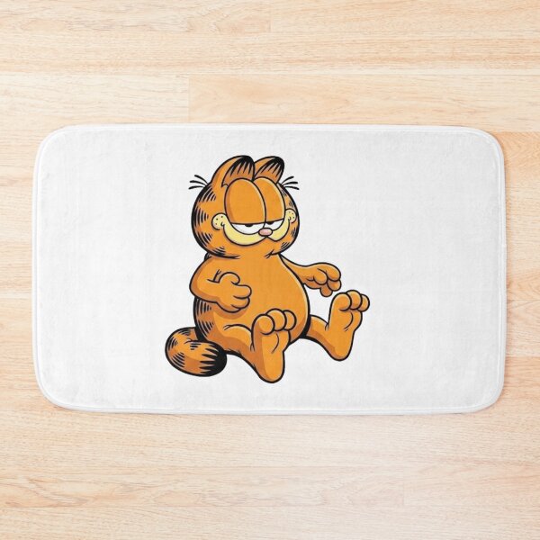 Item preview, Vintage Funny Cartoon Kitty Relaxed Orange Cat Comic Style Graphic Design designed and sold by Charonde.