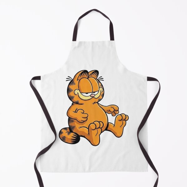 Item preview, Vintage Funny Cartoon Kitty Relaxed Orange Cat Comic Style Graphic Design designed and sold by Charonde.