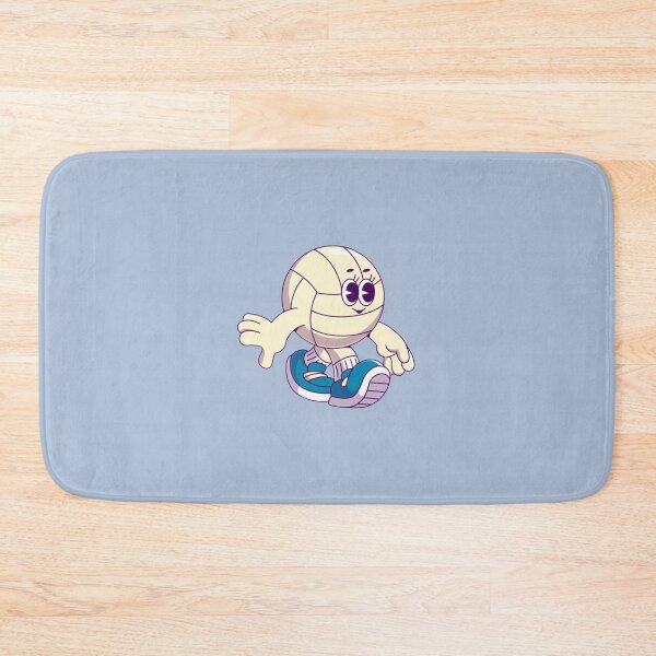 Item preview, Cute Volleyball Retro Cartoon Character designed and sold by Spring Things.