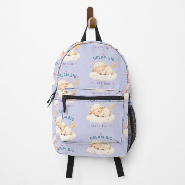 Item preview, Dream Big Sleep Tight – Cute Sleeping Lamb on Cloud Kawaii Inspirational Design designed and sold by Tidarat-27.