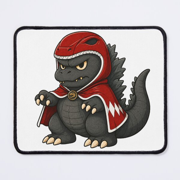 Item preview, Poncho Godzilla - Red Mighty Morphin Power Ranger designed and sold by ShadyCommodities.