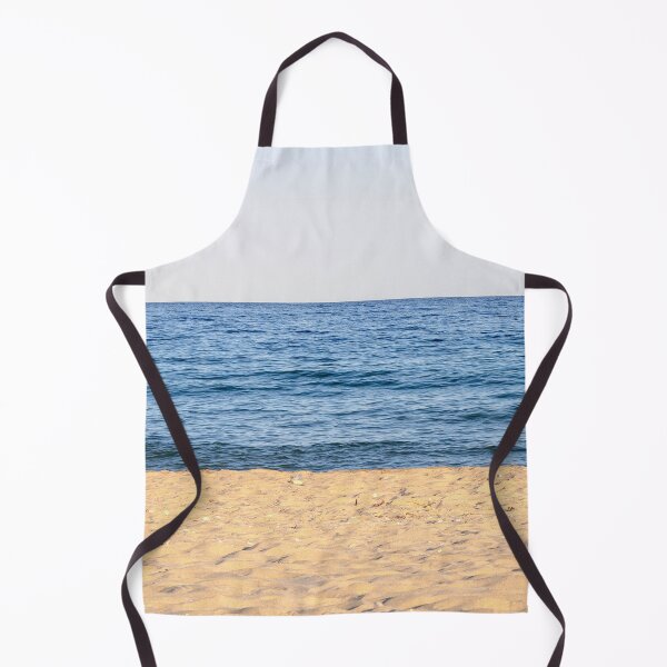 Item preview, Minimalist Sandy Beach and Blue Ocean Horizon designed and sold by MariaAteva.