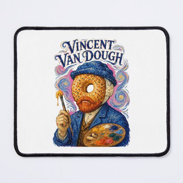 Item preview, Vincent Van Dough Funny Donut Art designed and sold by soondoock.