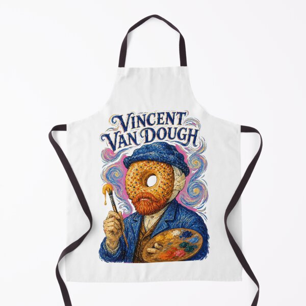 Item preview, Vincent Van Dough Funny Donut Art designed and sold by soondoock.