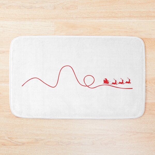 Item preview, Roller Coaster Santa Red designed and sold by kyravreeland.
