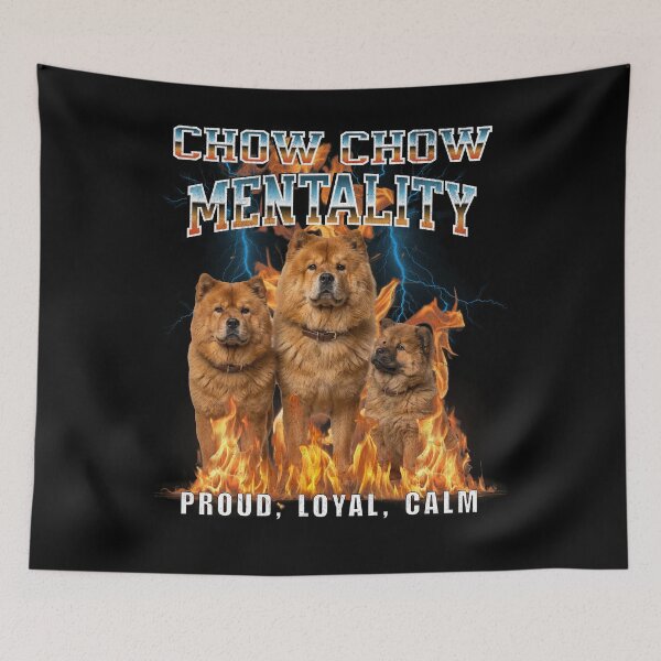 Item preview, Chow Chow Mentality Proud Loyal Calm – Noble Dog Breed Gift designed and sold by HoshisWorld2018.