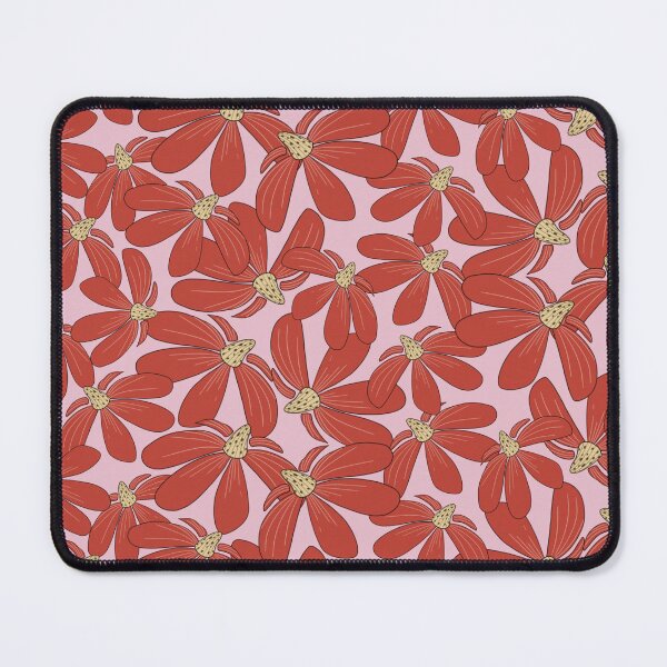Item preview, Intense red bloom - Pink Background designed and sold by Fiorart Studio .