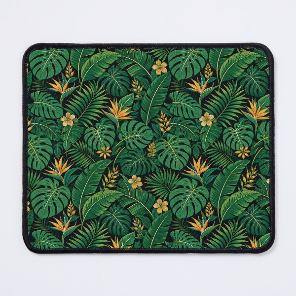 Item preview, Emerald Jungle Bloom | Tropical Botanical Floral Pattern designed and sold by RachaelSam.
