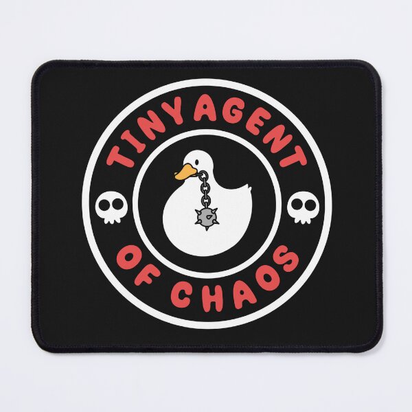 Item preview, Tiny Agent Of Chaos Duck designed and sold by Artthree.