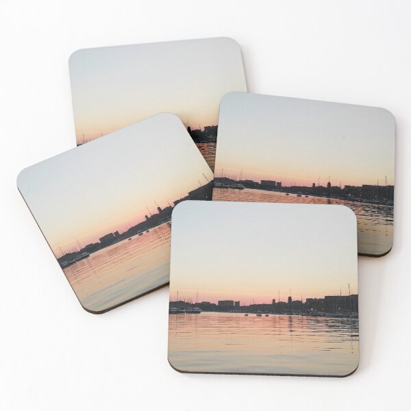 Item preview, Serene Harbor Sunset | EDINSTEPPE Collection designed and sold by E D I N S T E P P E.