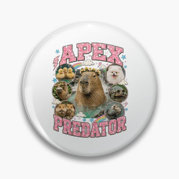 Item preview, Apex Predator Funny Capybara Cute Animal designed and sold by soondoock.