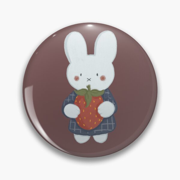 Artikelvorschau, Erdbeer-Miffy entworfen und verkauft von CatsAndTeacups.
