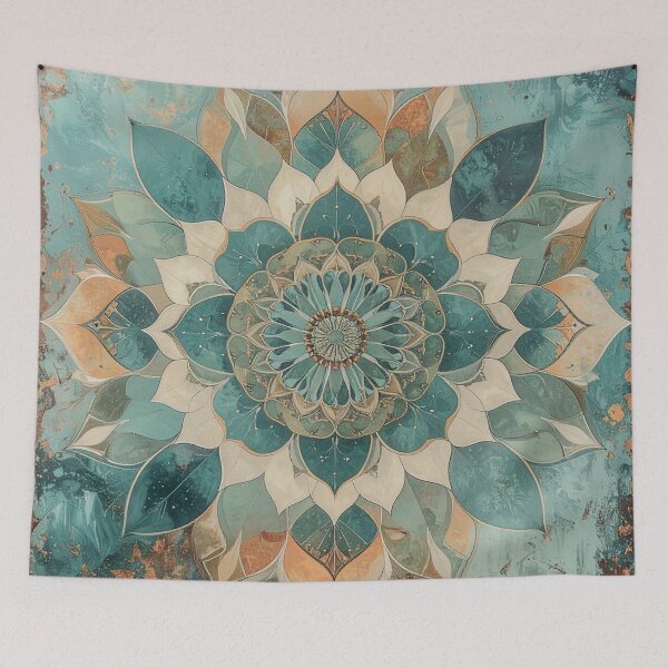 Item preview, Botanical Mandala  designed and sold by WeaveSphere.
