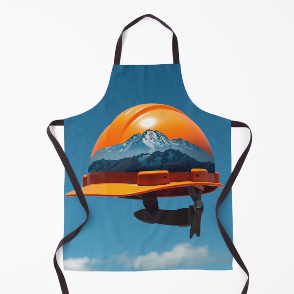 Item preview, Mountain Peak Hard Hat for Construction Professionals designed and sold by Evergreen Horizon Works.