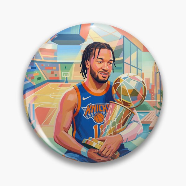 Item preview, Jalen Brunson NY Knicks MVP Portrait designed and sold by Home Decor Art.