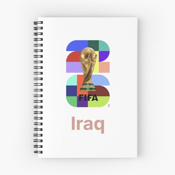 Item preview, FIFA World Cup Trophy 2026 Football Soccer Fan Design - Iraq designed and sold by t-patterns.