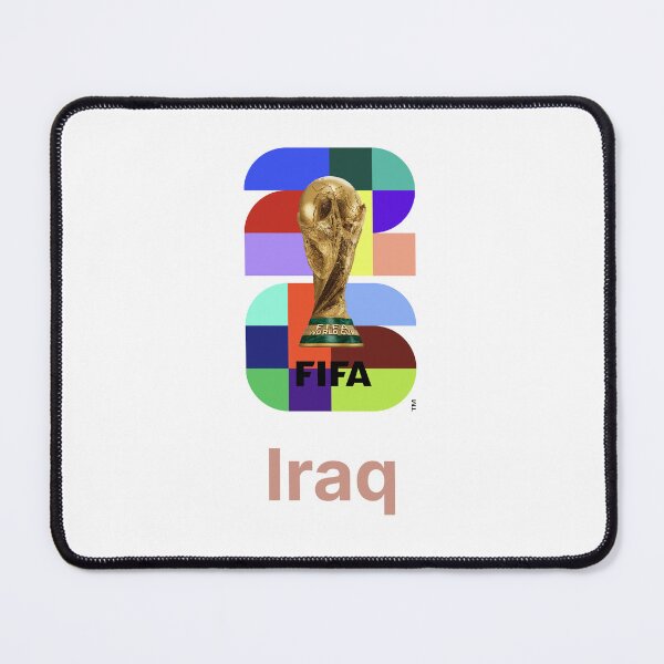 Item preview, FIFA World Cup Trophy 2026 Football Soccer Fan Design - Iraq designed and sold by t-patterns.