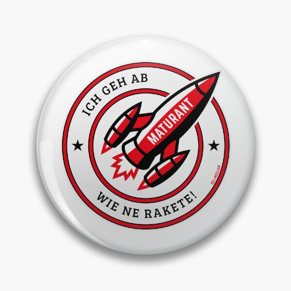 Item preview, High school graduate – I'm going off like a rocket! (High school diploma / rocket / POS Red) designed and sold by Roderix.