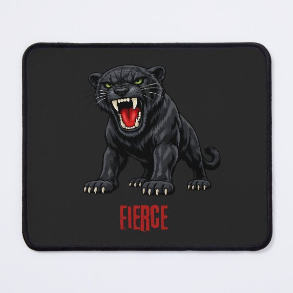 Item preview, Fierce Black Panther Sticker and T-Shirt designed and sold by ROARSOME DESiGNS.