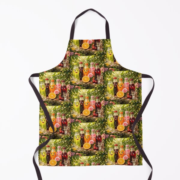 Item preview, Happy Summer Soda Bottles in Magical Garden. designed and sold by JoyNest = "The nest of joy".