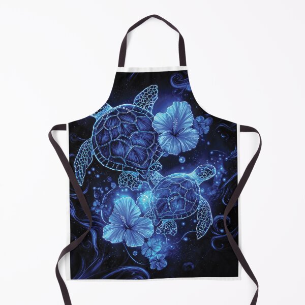 Item preview, Luminous Sea Turtles and Hibiscus designed and sold by myJPEG.