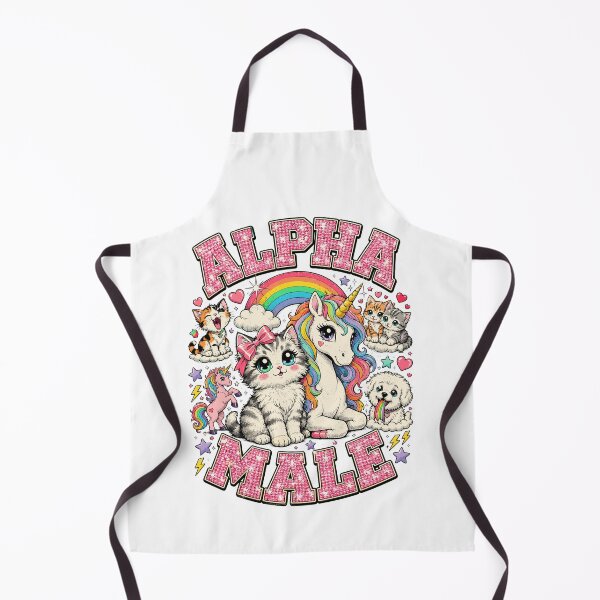 Item preview, Alpha Male Funny Kittens Unicorns designed and sold by soondoock.