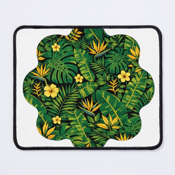 Item preview, Emerald Jungle Bloom | Tropical Botanical Floral Pattern Sticker & Wall Art designed and sold by RachaelSam.