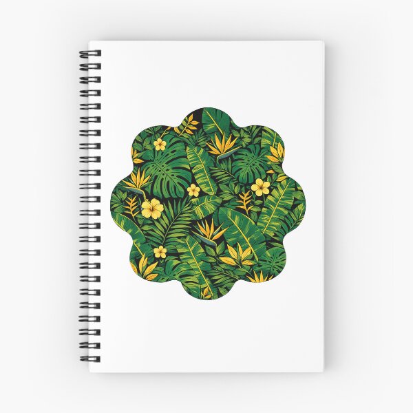 Item preview, Emerald Jungle Bloom | Tropical Botanical Floral Pattern Sticker & Wall Art designed and sold by RachaelSam.