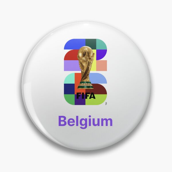 Item preview, FIFA World Cup Trophy 2026 Football Soccer Fan Design - Belgium designed and sold by t-patterns.