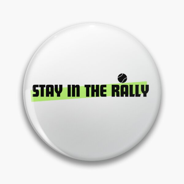 Item preview, Stay in the Rally - Tennis designed and sold by RunningWhiskers.