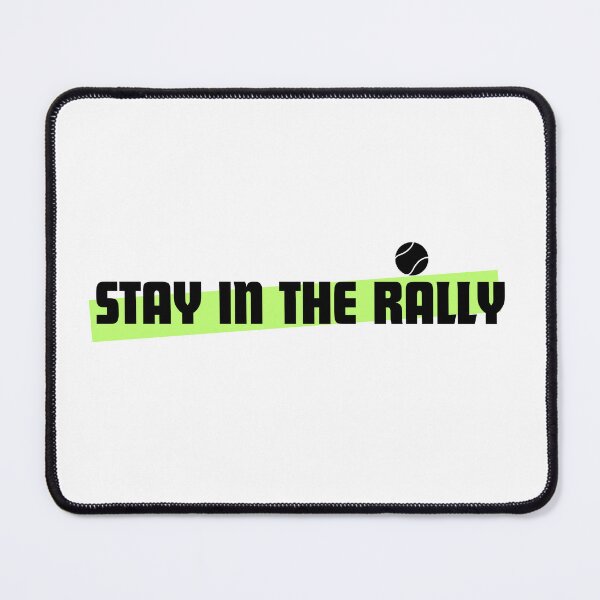 Item preview, Stay in the Rally - Tennis designed and sold by RunningWhiskers.