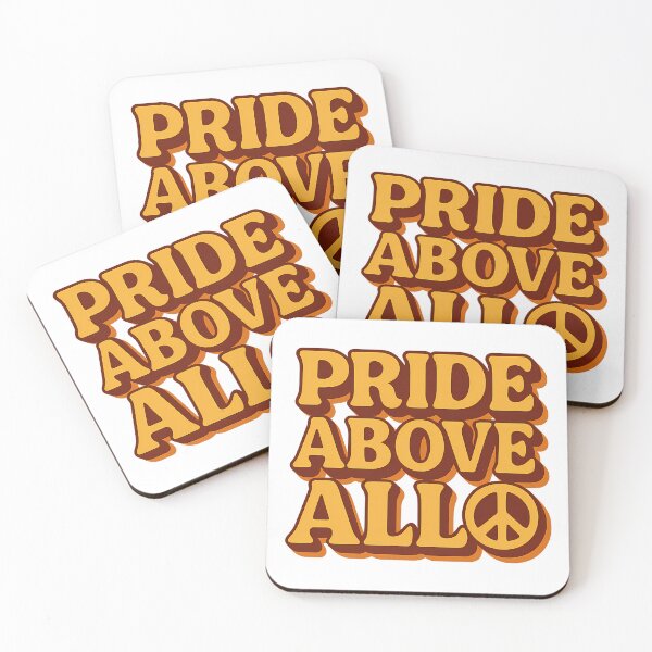 Item preview, Pride Above All Retro Groovy Bold Queer Pride Typography designed and sold by Haus Of Sin.