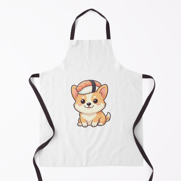 Item preview, Cute Kawaii Sushi Corgi Dog Sticker designed and sold by YALLABUY.