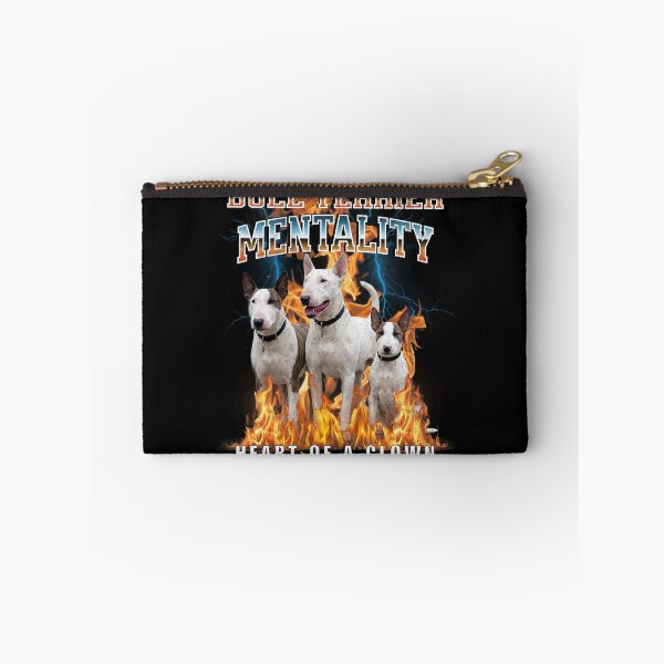 Item preview, Bull Terrier Mentality Heart Of A Clown – Playful Dog Breed Gift designed and sold by HoshisWorld2018.