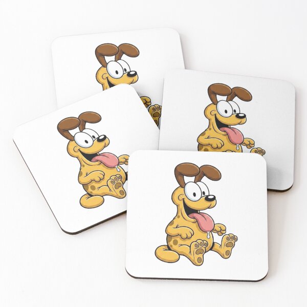 Item preview, Funny Cartoon Dog With Sandwich Coffee And Robots Retro Sci Fi Comic Design designed and sold by Charonde.