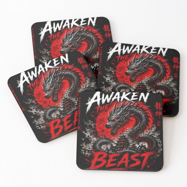 Item preview, Awaken The Beast Dragon Warrior designed and sold by Skedart.