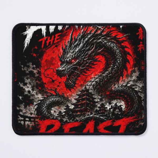 Item preview, Awaken The Beast Dragon Warrior designed and sold by Skedart.