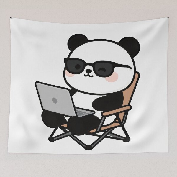 Item preview, Chill Panda-Nomad Worke designed and sold by Animal-Avenue.