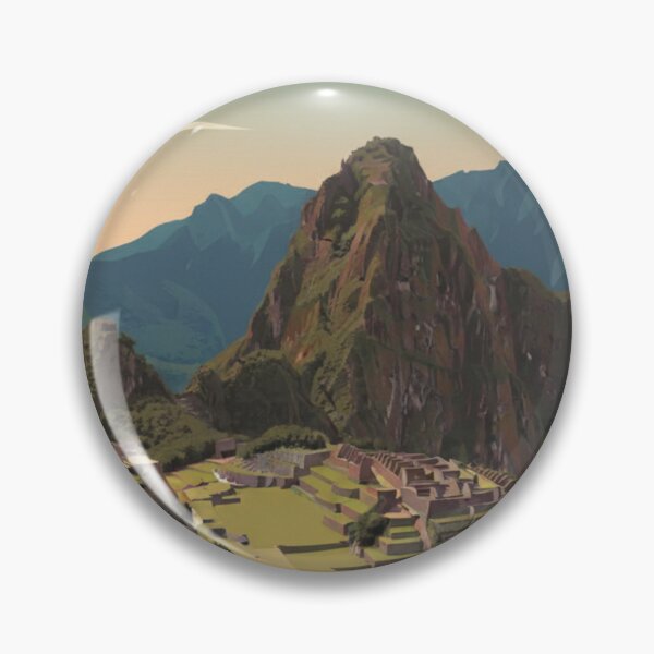 Item preview, Machu Picchu Vintage Travel Art - Perù designed and sold by Wanderprintt.