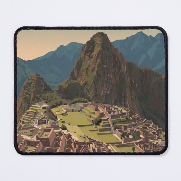 Item preview, Machu Picchu Vintage Travel Art - Perù designed and sold by Wanderprintt.