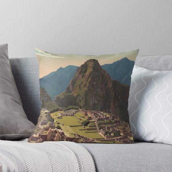 Item preview, Machu Picchu Vintage Travel Art - Perù designed and sold by Wanderprintt.