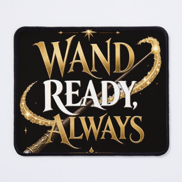Item preview, Wand Ready Always | Magical Fantasy Wizard Adventure Design designed and sold by rushaib.