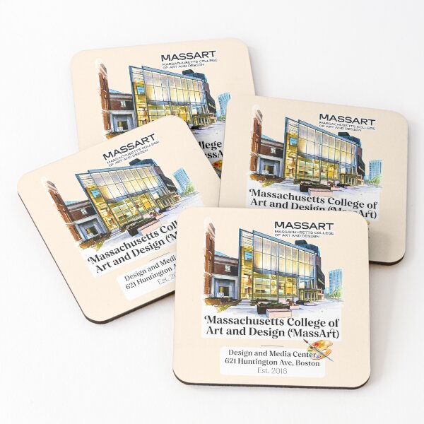 Item preview, MassArt Watercolor Heritage Design & Media Center designed and sold by EvergreenPark - Tee Studio.