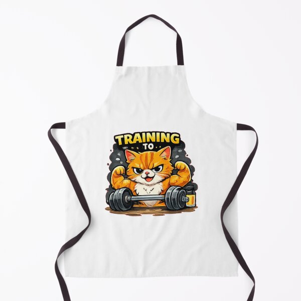 Item preview, cat fitness designed and sold by DailyQuestPrint.