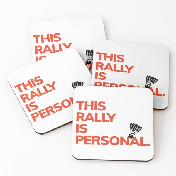 Item preview, This Rally is Personal - Badminton Funny Competitive designed and sold by RunningWhiskers.