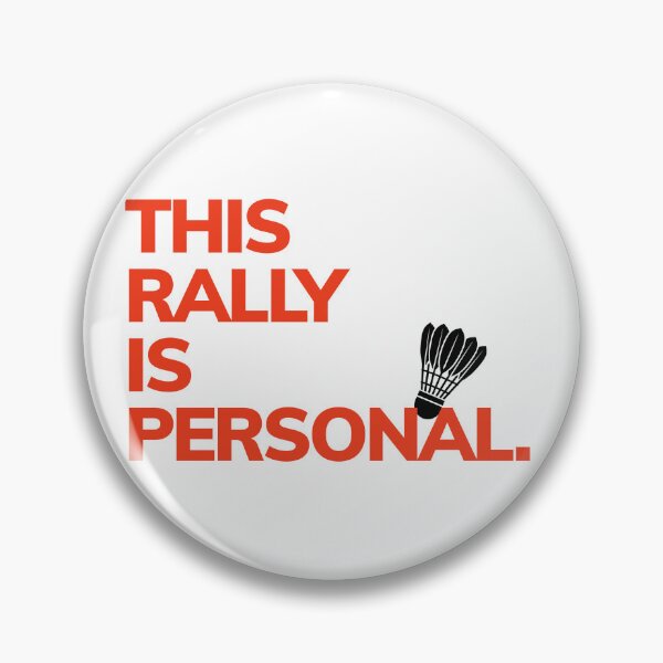 Item preview, This Rally is Personal - Badminton Funny Competitive designed and sold by RunningWhiskers.