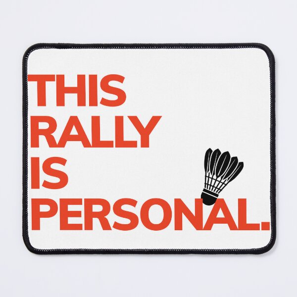 Item preview, This Rally is Personal - Badminton Funny Competitive designed and sold by RunningWhiskers.