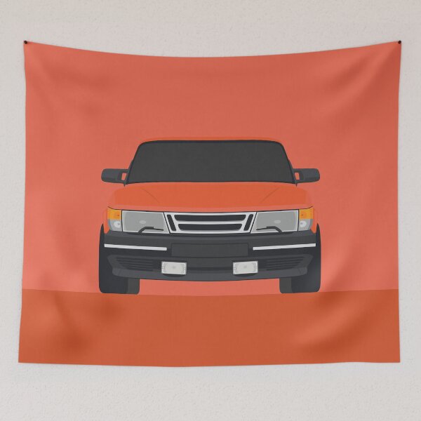 Item preview, Saab 900 Turbo aero - Vector drawing designed and sold by yohannlp.